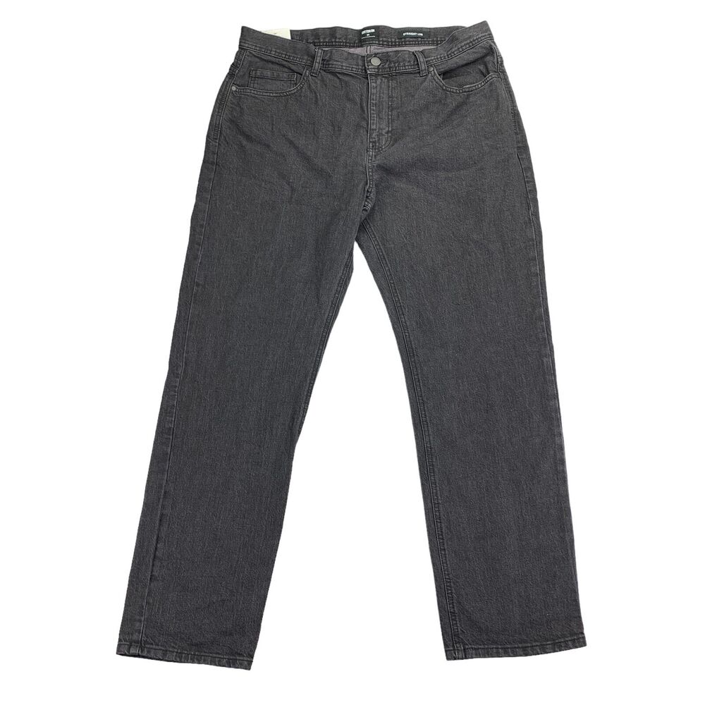 Cotton:On Mens Beckley Straight Leg Jeans Vintage Black 34